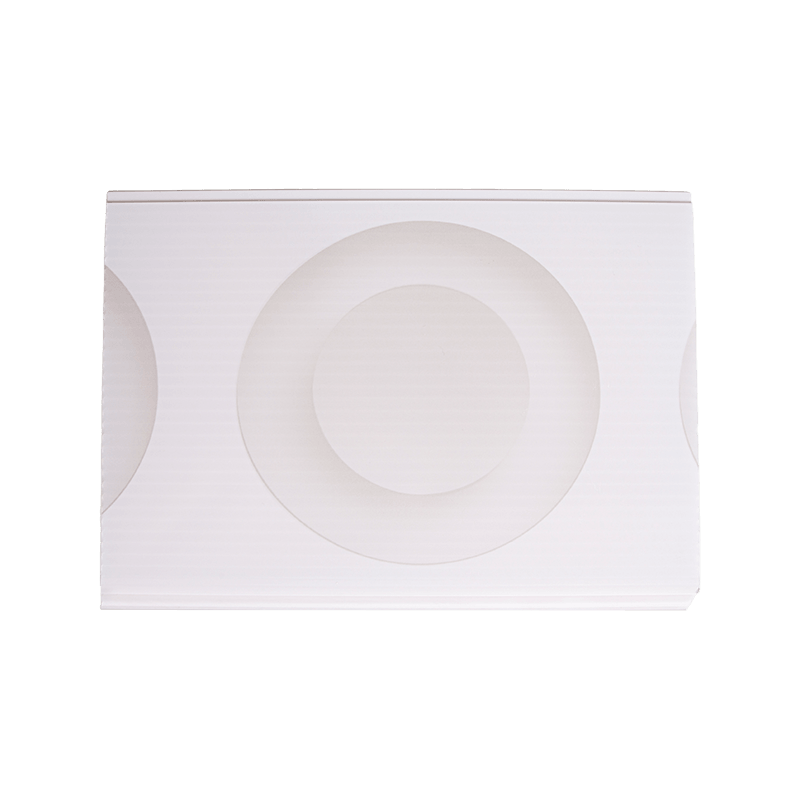 Plafond plat en PVC 200*5 mm, faux plafond moderne en PVC pour salon/chambre