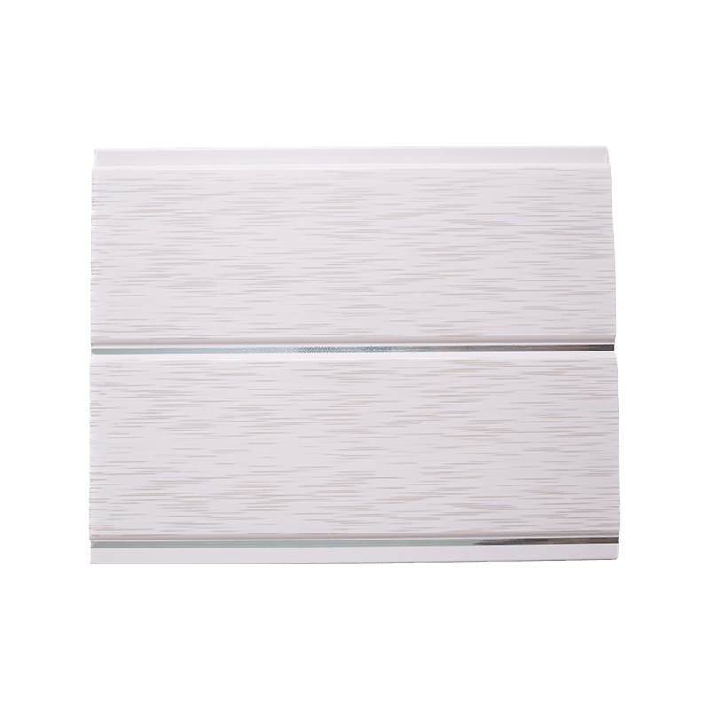 Plafond encastré en PVC 200*7 mm, panneau plat de plafond en PVC