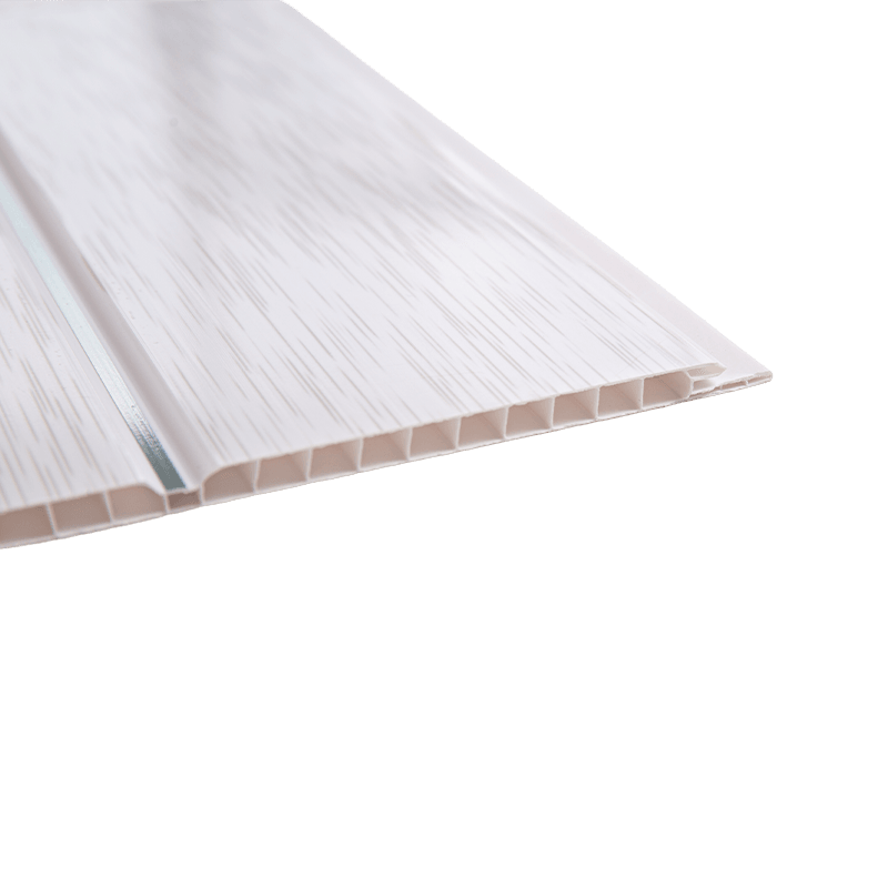 Plafond encastré en PVC 200*7 mm, panneau plat de plafond en PVC
