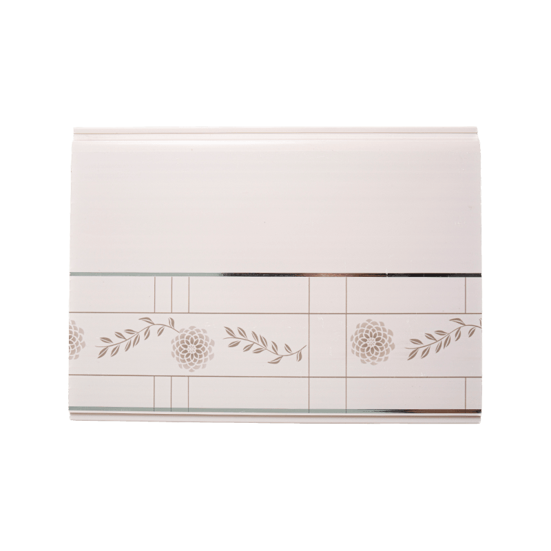 Plafond plat en PVC de 200*8,5 mm, feuille de plafond murale en PVC