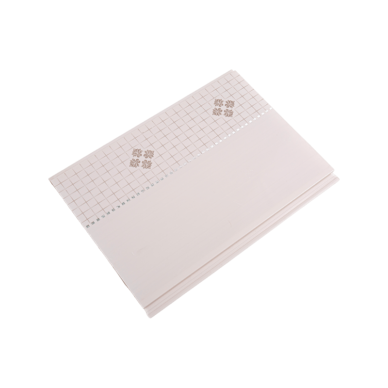Plafond plat en PVC 200*12 mm, feuille de plafond murale en PVC