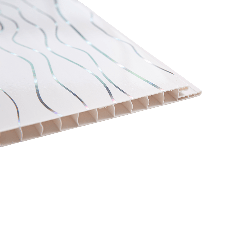 Plafond plat en PVC 300*10,5 mm, feuille de PVC sur plafond