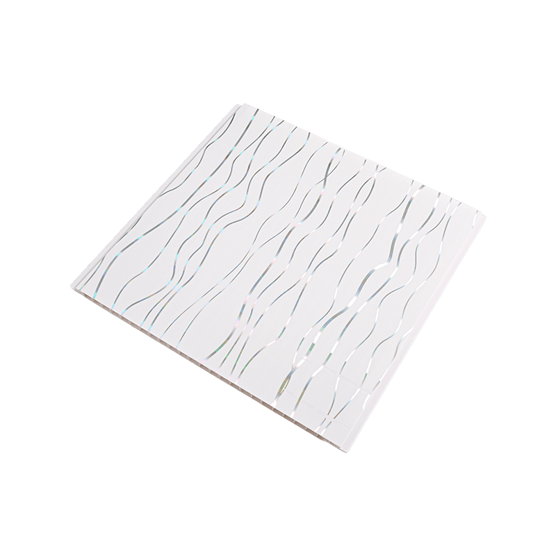 Plafond plat en PVC 300*10,5 mm, feuille de PVC sur plafond