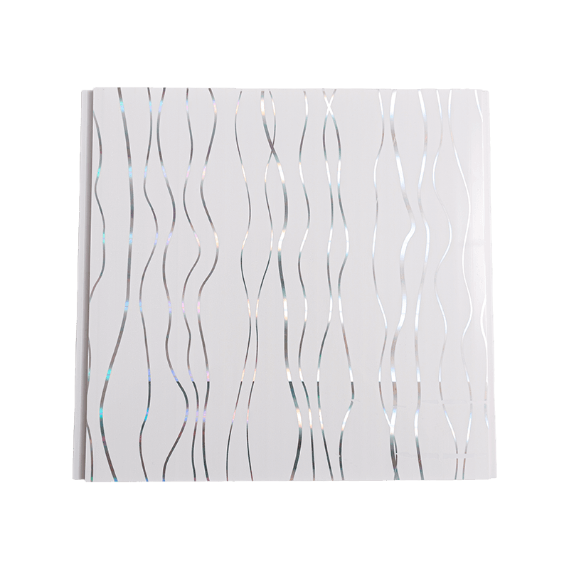 Plafond plat en PVC 300*10,5 mm, feuille de PVC sur plafond