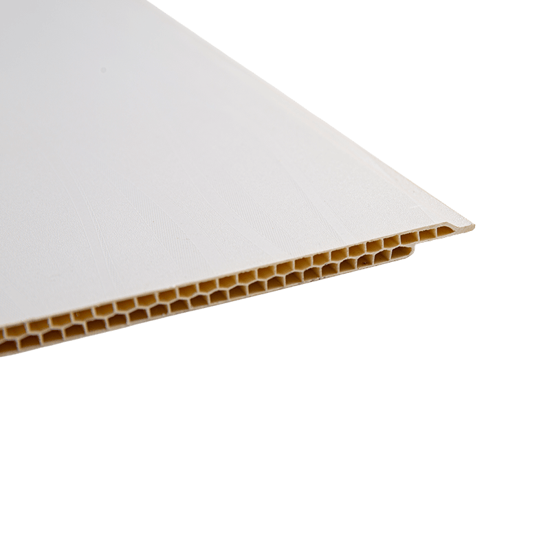 Revêtement intérieur en PVC 400*8 mm, draps de revêtement de salle de bain - Couture en V