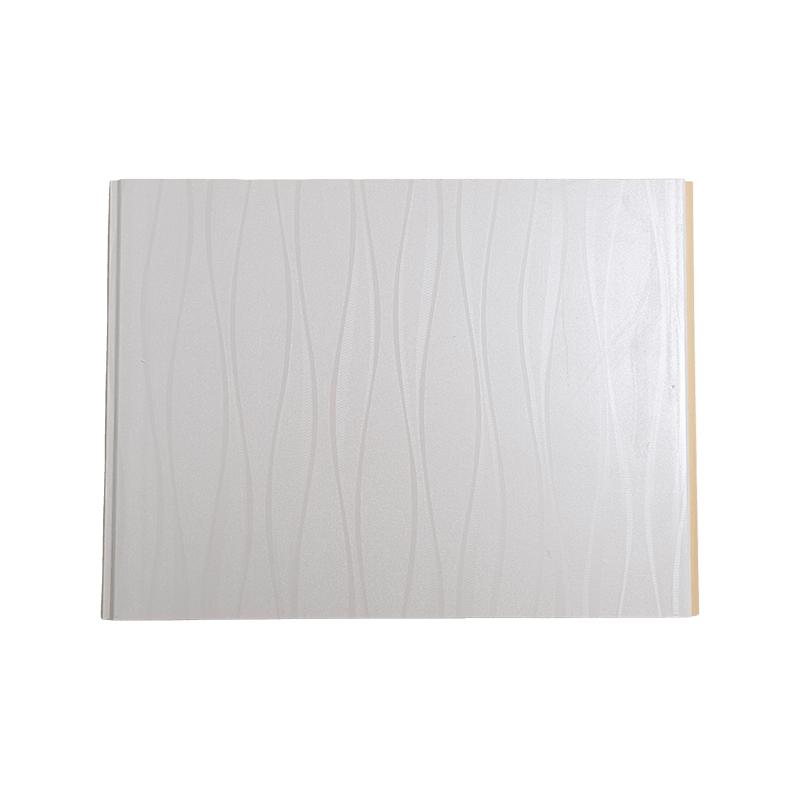 Revêtement intérieur en PVC 400*8 mm, draps de revêtement de salle de bain - Couture en V