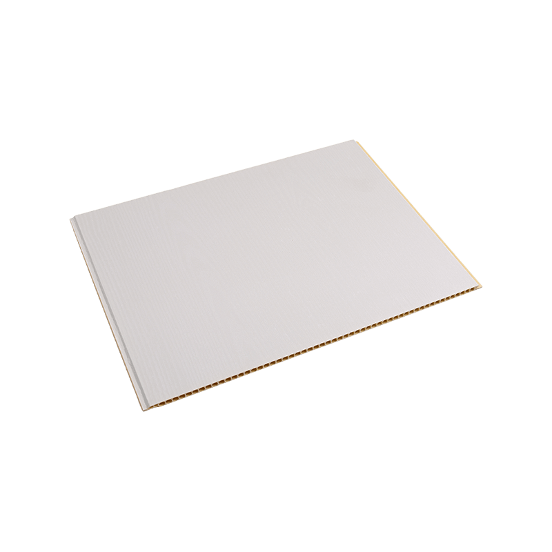 Panneaux muraux décoratifs en PVC 400*7,5 mm, revêtement mural en PVC