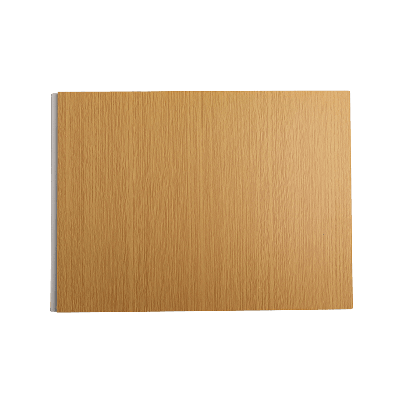 Panneaux de revêtement mural en PVC 400*9 mm, revêtement effet bois PVC - Couture en V