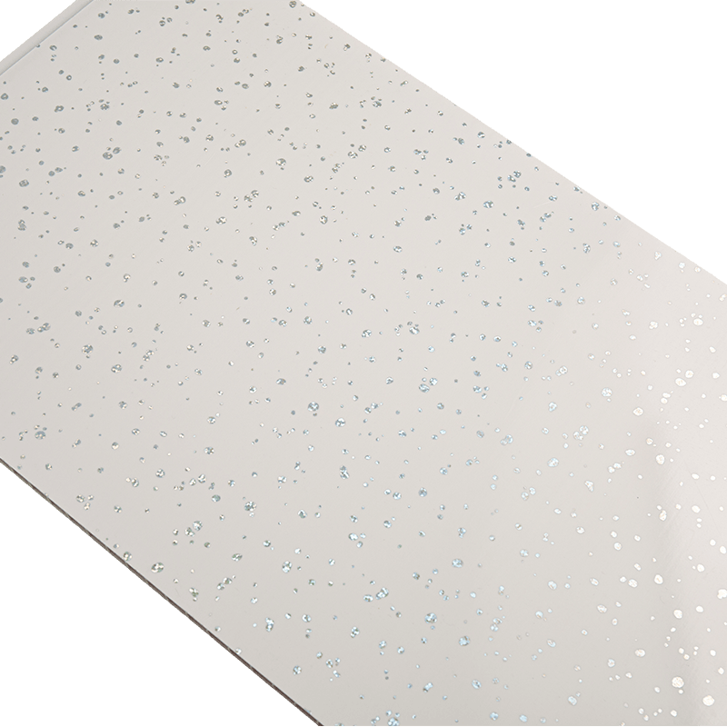 Panneaux muraux en PVC 600*9 mm, feuilles de revêtement mural en PVC