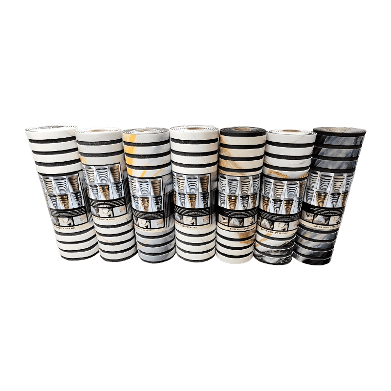 Autocollant de grille acoustique à bande brillante