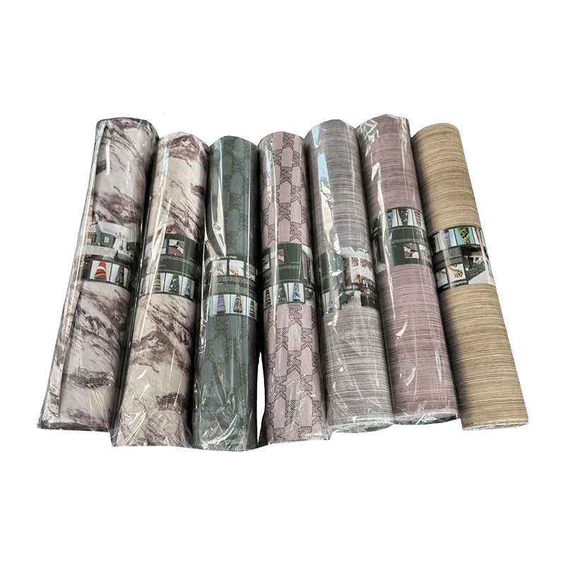 Autocollants muraux en tissu de lin coloré de 70 cm*275 cm