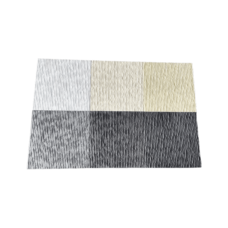 Revêtement en argile flexible à texture de tissu