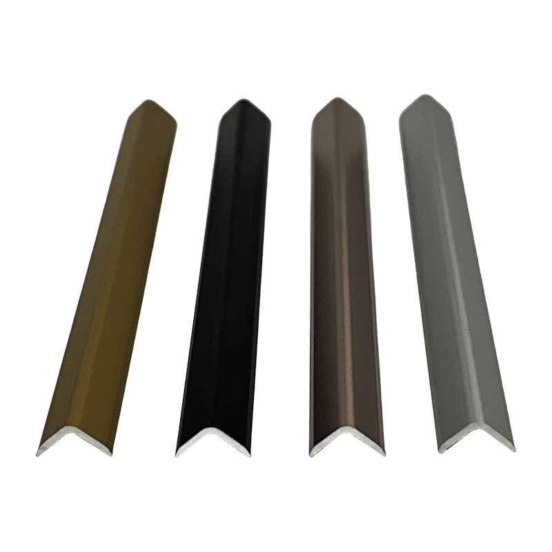 Moulage d'angle en alliage d'aluminium de 7*7*1 mm