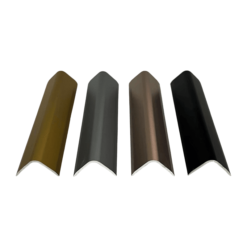 Moulage d'angle en alliage d'aluminium 15*15*1 mm