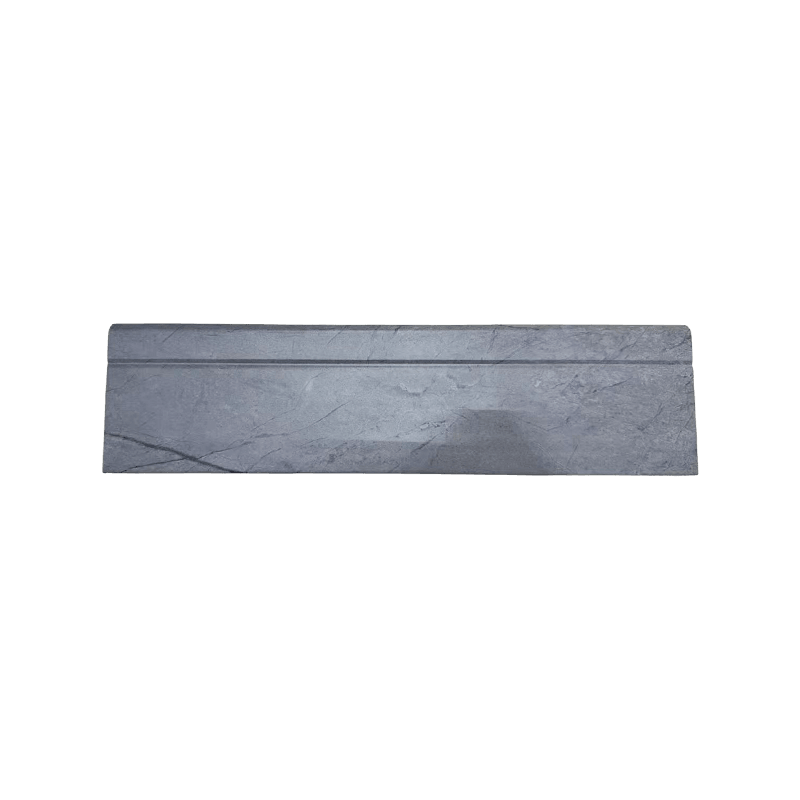 Plinthes à motifs de pierre de 8 cm