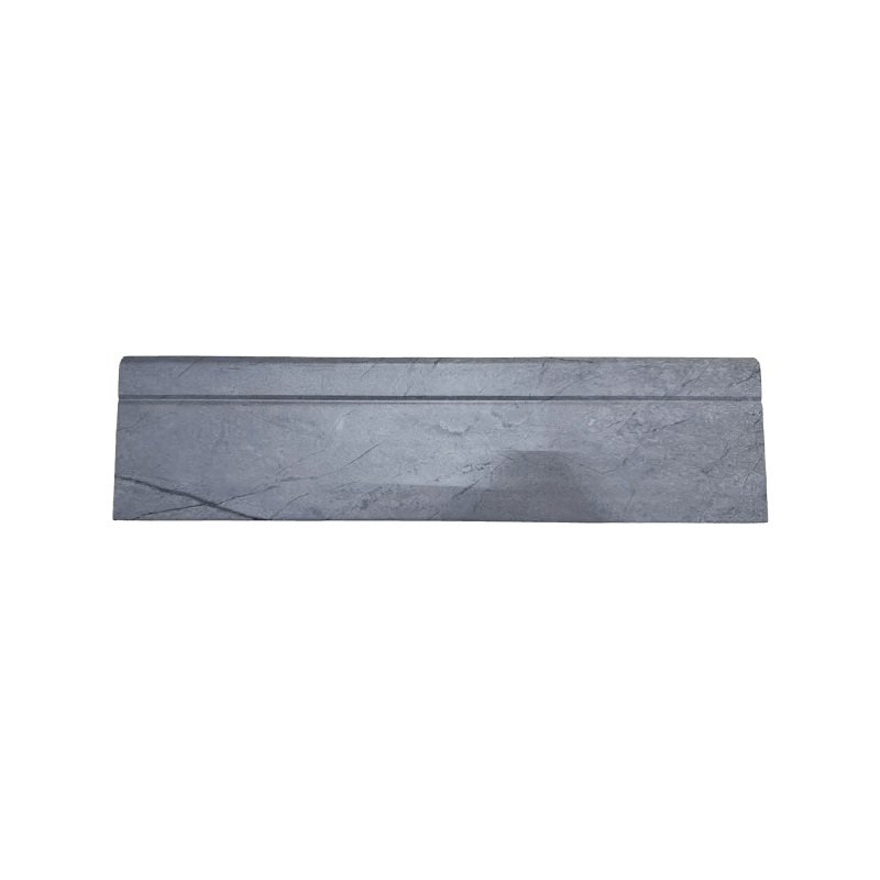Plinthes à motifs de pierre de 8 cm