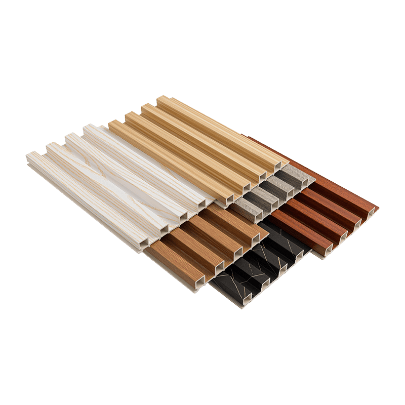 Panneau mural WPC en bois de 160*22 mm avec grille à grains