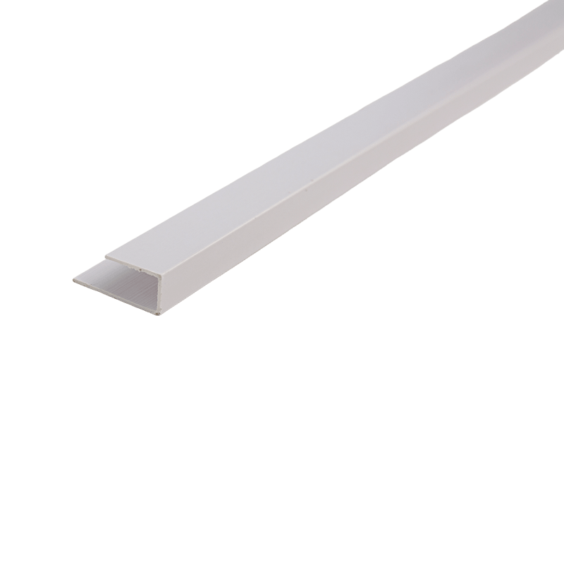Hauteur 1,0 cm, 140 g/m Profilés de garnitures de plinthes en PVC pour la finition des bords