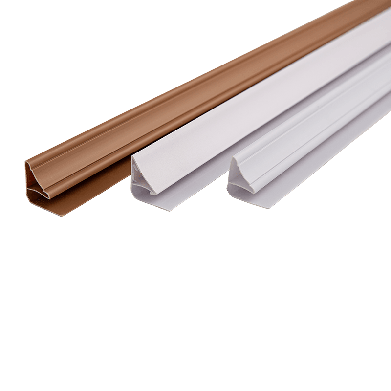 Hauteur 1,0 cm, 140 g/m Profilés de garnitures de plinthes en PVC pour la finition des bords Hauteur 1,0 cm, 140 g/m Profilés de garnitures de plinthes en PVC pour la finition des bords