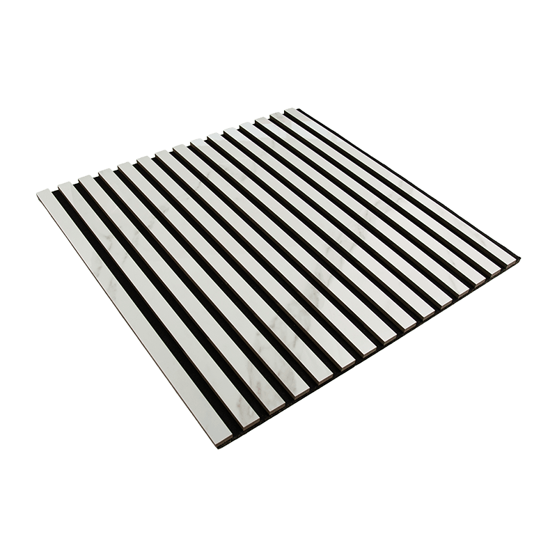 Panneau insonorisant pour grille de barre droite - Motif marbre