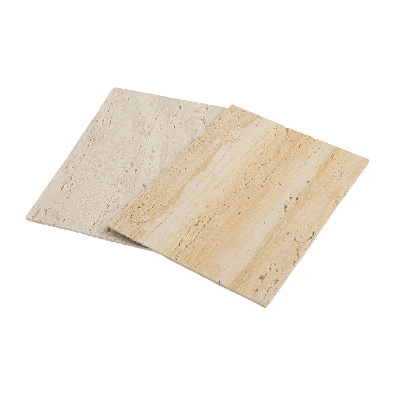 Revêtement flexible en argile travertine