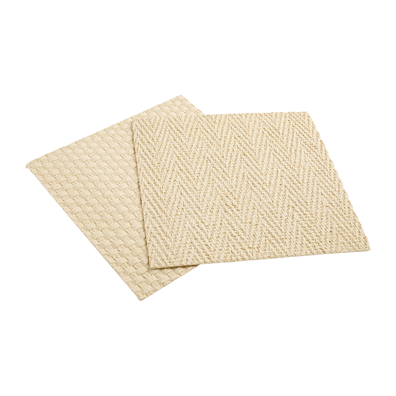 Revêtement en argile flexible à texture de tissu
