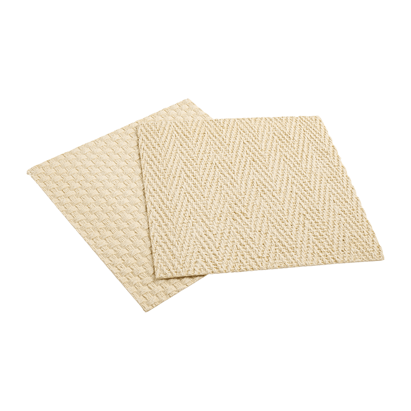 Revêtement en argile flexible à texture de tissu