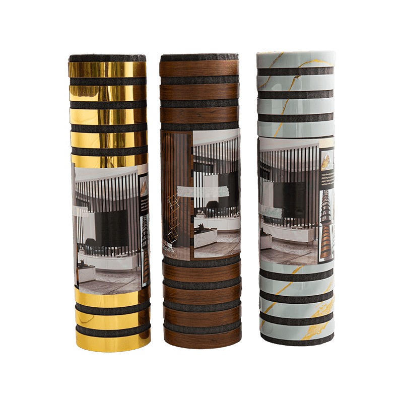 Autocollant de grille acoustique à grain de bois de 58 cm*3 m