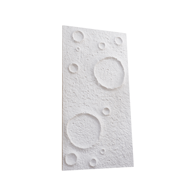 Panneau de pierre PU à motif de pierre noire spatiale