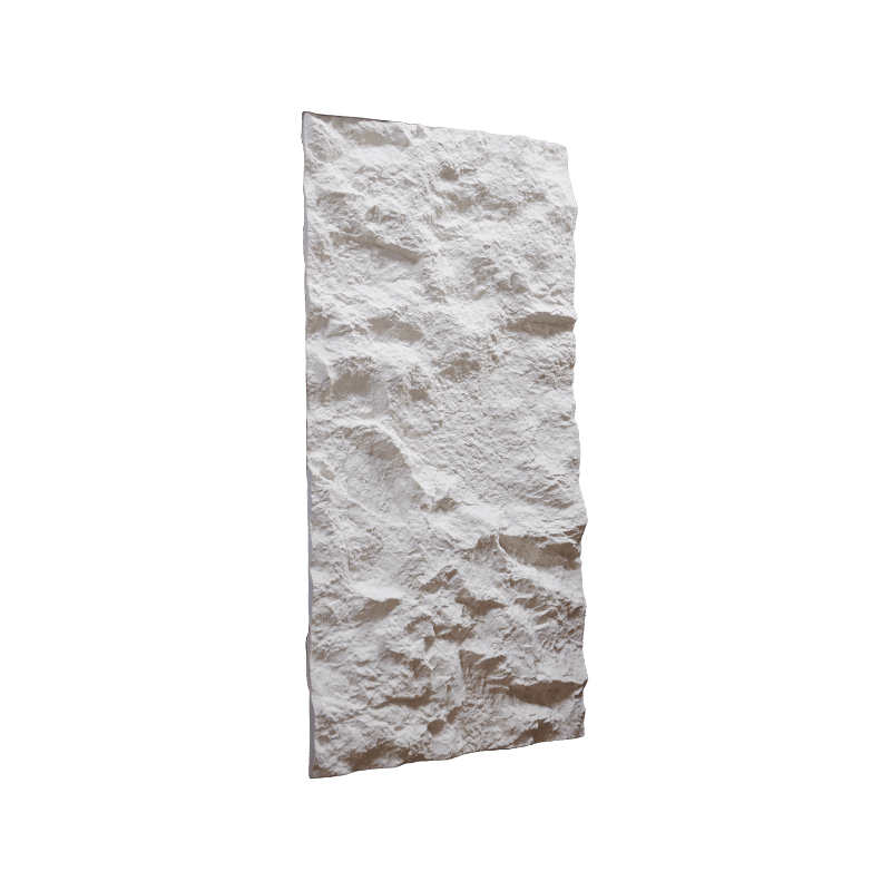 Panneau de pierre PU à motif de pierre noire spatiale
