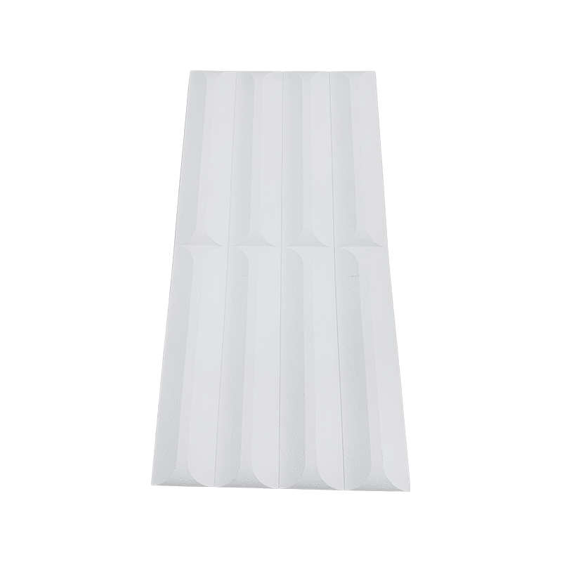 Panneau en pierre PU moderne blanche
