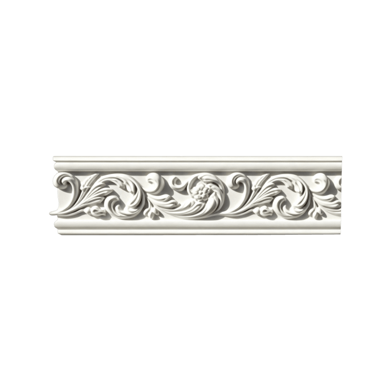 Moulures et corniches sculptées en PU