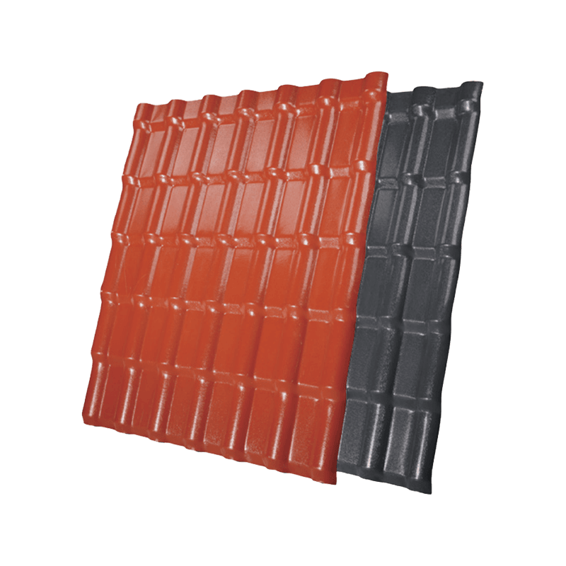 Tuiles de toit en résine ASA de 1,05 m*2,3 mm