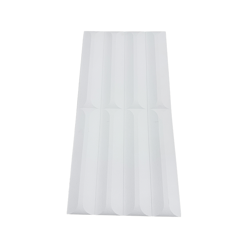 Panneau en pierre PU moderne blanche