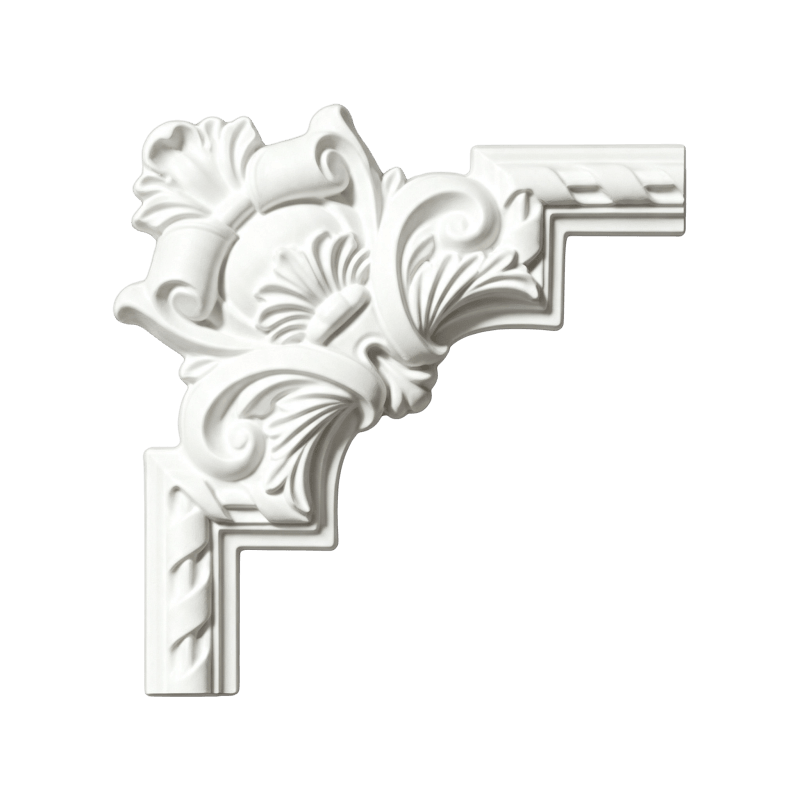 Décorations d'angle en PU 24*24 cm