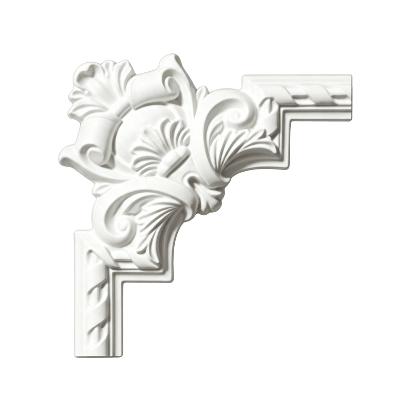 Décorations d'angle en PU 24*24 cm